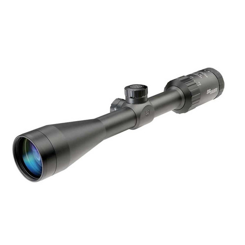 SIG SAUER SIG WHISKEY 3 SCOPE 3-9X40MM 1IN NONILLUM BDC-1 QUADPLEX BLACK SIG-SOW33204