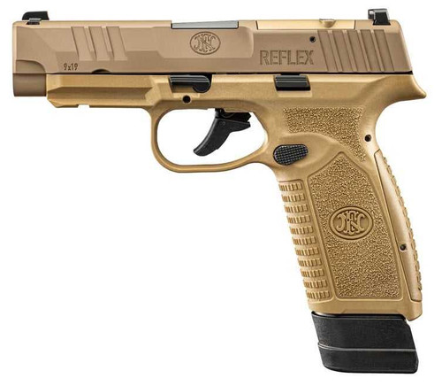 FN AMERICA FN Reflex XL NMS 3.8" 9mm 15rd/18rd Pistol, FDE/FDE - 66-101760 FN-66-101760