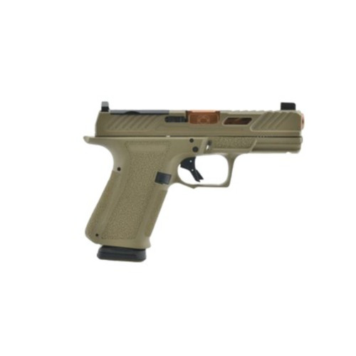 SHADOW SYSTEMS ELITE MR920 9MM PISTOL SEMI-AUTO 4IN FDE/BRONZE FP:MULTI 2-15RD MAGS