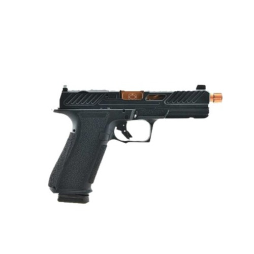 SHADOW SYSTEMS ELITE DR920 W/THREADED BARREL 9MM PISTOL SEMI-AUTO 5IN BLACK/BRONZE FP:MULTI 2-17RD MAGS