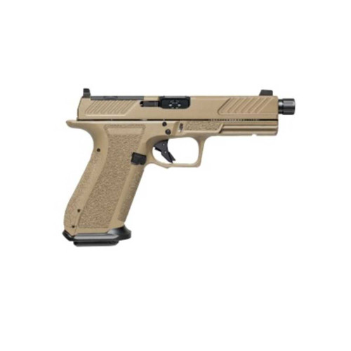 SHADOW SYSTEMS Shadow Systems DR920 Combat 9mm 5" 17rd Optic Ready Pistol w/ Threaded Barrel FDE - SS-2016 SHADOW-SS-2016