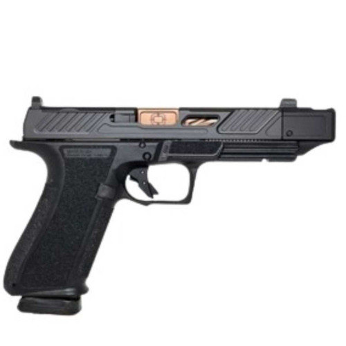 SHADOW SYSTEMS Shadow Systems DR92OP Elite Optic Cut Handgun 9mm Luger 15rd Magazine 4" Bronze Barrel Compensated Black - SS-2211 SHADOW-SS-2211