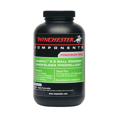 WINCHESTER STABALL 6.5 SMOKELESS POWDER (RIFLE) 1LB