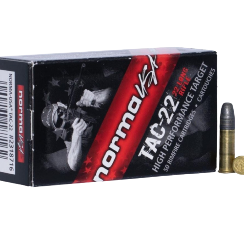 NORMA TAC-22 TARGET 22LR 40GR LRN 50RDS