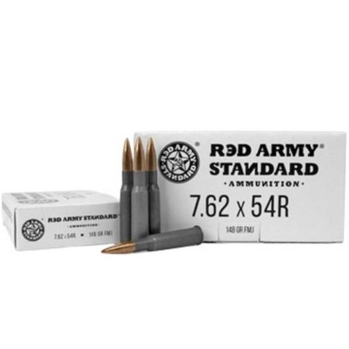 RED ARMY STANDARD RED ARMY STANDARD 7.62X54 148GR FMJ 20RDS REDARM-AM3093