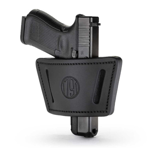 1791 GUNLEATHER 1791GL UNIVERSAL BELT HOLSTER IWB/OWB SMALL/MULTI-FIT AMBI STEALTH BLACK LEATHER 1791GL-UIW-SBL-A