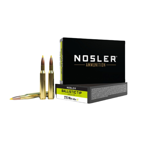 NOSLER HUNTING 270WIN 140GR SPITZER TIP 20RDS