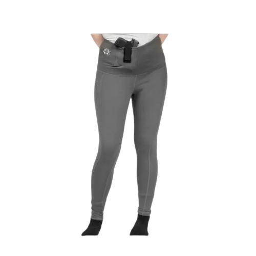 ALIEN GEAR HOLSTERS TACTICA ATHLETIC CONCEALED CARRY LEGGINGS SM GREY TACTICA-TT-ATHLGNG-GY-S-D