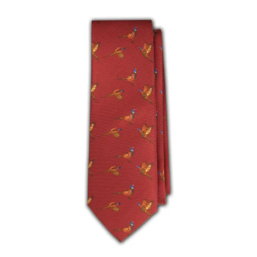 DIXIE DECOY PHEASANT NECKTIE DIXDEC-PHEANCKTI