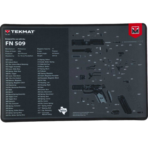TEKMAT FN 509 TEKMAT 11INX17 STAIN RESISTANT TEK-R17-FN509