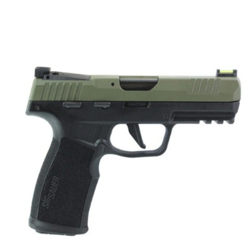 SIG P322 TACPAC 22LR PISTOL SEMI-AUTO 4IN 2-TONE MOSS/BLACK FP:RMSC 3-20RD MAGS W/HOLSTER