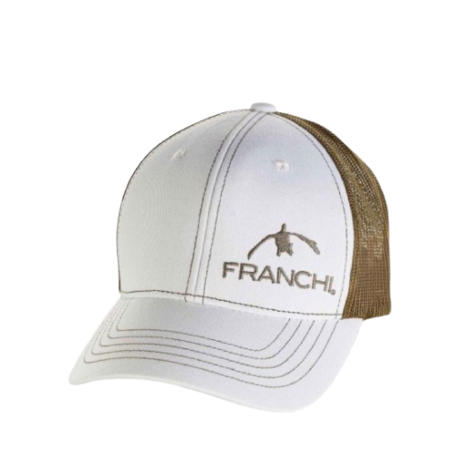 FRANCHI MESH DUCK HAT WHITE OSFA