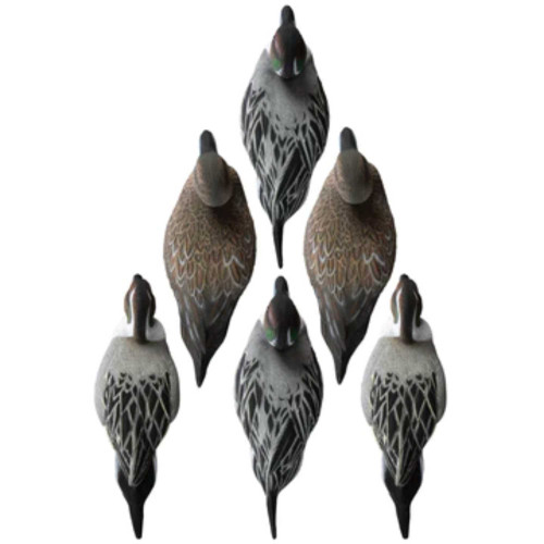 HIGDON Higdon Battleship Super Magnum Pintail Foam-Filled Drake Decoy 6-Pack HIGDON-16544