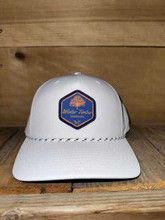 WINTER TIMBER SOLID WHITE/WHITE-BLACK HAT WTO-355-WB-A
