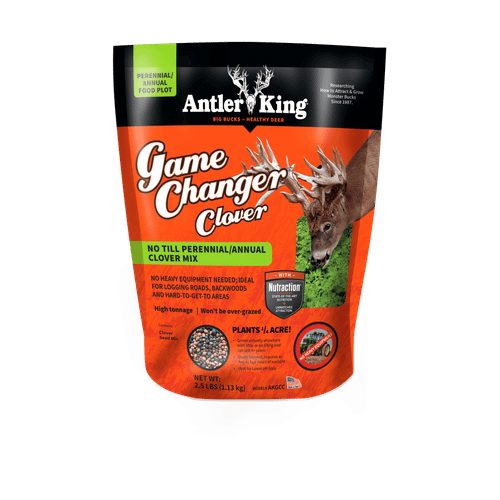 ANTLER KING Antler King Game Changer Clover No Till Perennial Clover Mix - AKGCC - 2.5lb AKING-AKGCC