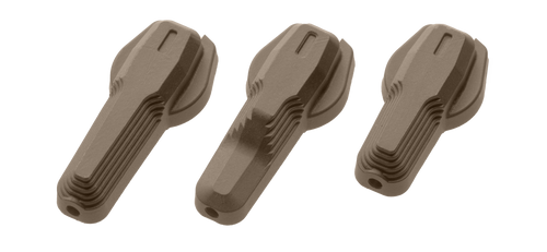 MAGPUL Magpul ESK Safety Selector FDE Polymer/Steel, Ambi 60/90 Degree Options, Fits AR-Platform (MAG1254-FDE) MAGPUL-MAG1254-FDE