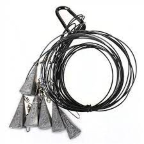 HIGDON BATTLESHIP RIG DECOY 54INW/6OZ WEIGHT 6PK