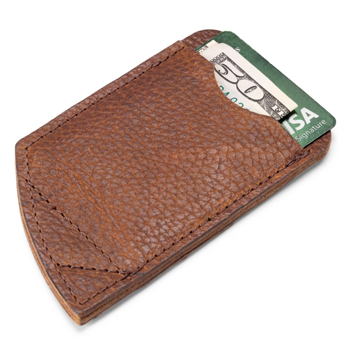 ORVIS BISON LEATHER CARD CARRIER ORVIS-2CJ9-BRN