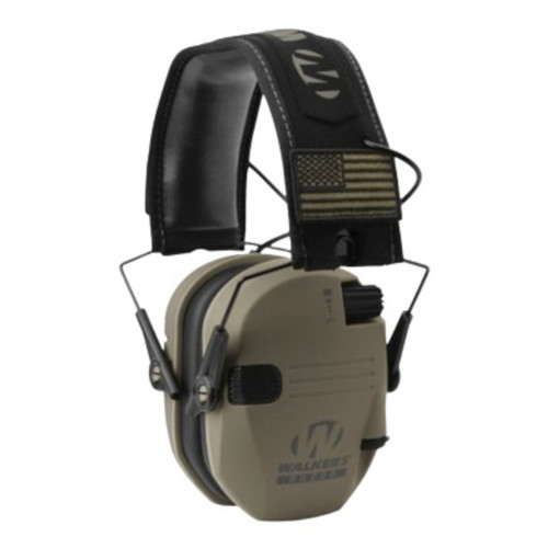 WALKERS RAZOR EARMUFF FDE PATRIOT