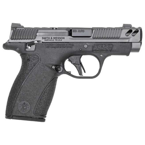 SMITH AND WESSON Smith & Wesson PC Bodyguard 2.0 Carry Comp, Thumb Safety, 3.1" 380 Auto Pistol w/ (1) 10rd and (1)12rd Mag, Grey/BLK - 14417 SNW-14417