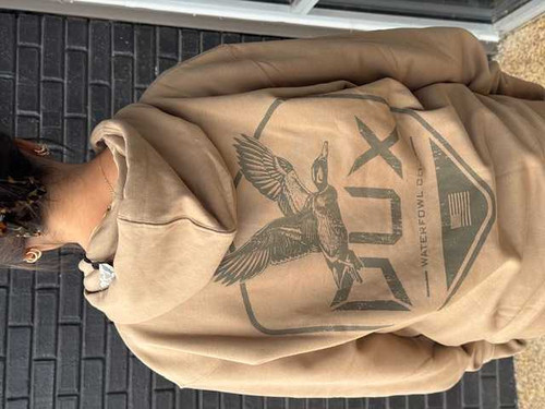 DUX DUX MALLARD BADGE THERMAL HOODIE DUX MALLARD BADGE THERMAL HOODIE