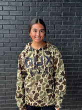 DUX DUX OLD SCHOOL CAMO MIDWEIGHT HOODIE DUX OLD SCHOOL CAMO MIDWEIGHT HOODIE