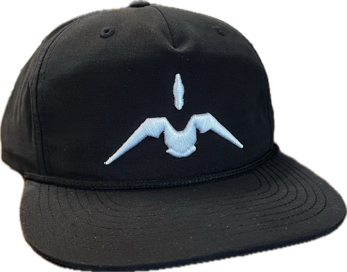 MIGRA MIGRA BLACK BIRD ROPE HAT MIGRA-MA-BLKRPHAT-B