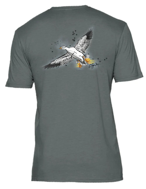 DEAD WEIGHT FLY-SNOW GOOSE TEE