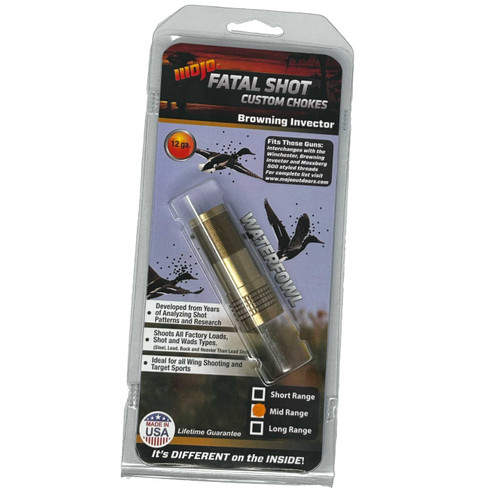 MOJO OUTDOORS MOJO BROWNING INVECTOR CHOKE TUBE 12GA STEEL MID MOJO-FS103M