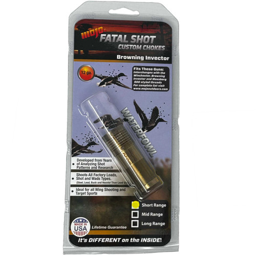 MOJO OUTDOORS MOJO BROWNING INVECTOR CHOKE TUBE 12GA STEEL SHORT MOJO-FS103S