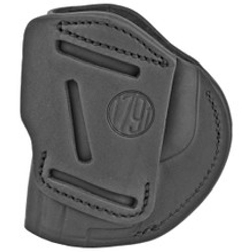 1791GL 4 WAY HOLSTER IWB/OWB SIZE:5/MULTI-FIT RH STEALTH BLACK LEATHER