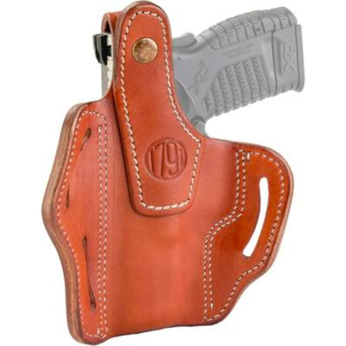 HOLSTER SIZE:3/MULTI-FIT RH CLASSIC BROWN LEATHER 1791GL REVOLVER THUMB BREAK