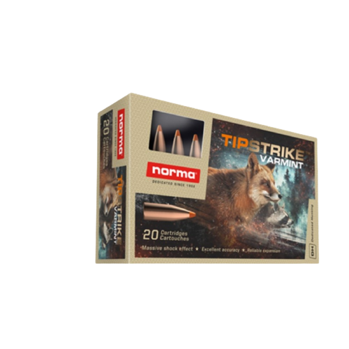 NORMA USA NORMA TIPSTRIKE VARMINT 243WIN 76GR POLYTIP 20RDS NORMA-20160052