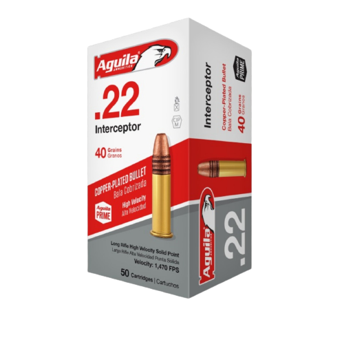 AGUILA AGULA SPECIAL INTERCEPTOR TARGET 22LR 40GR FMJ 50RDS AGUILA-1B222320