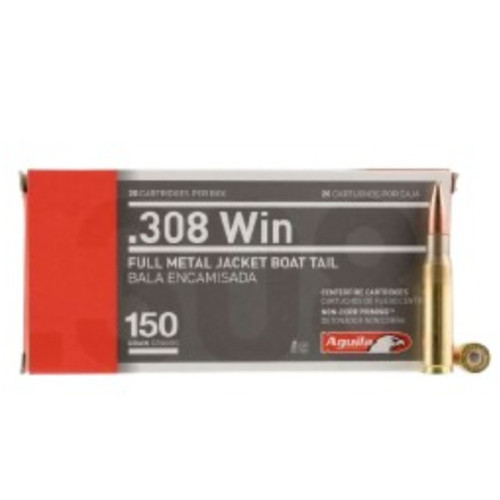AGUILA TARGET AND RANGE 308WIN 150GR FMJ 50RDS