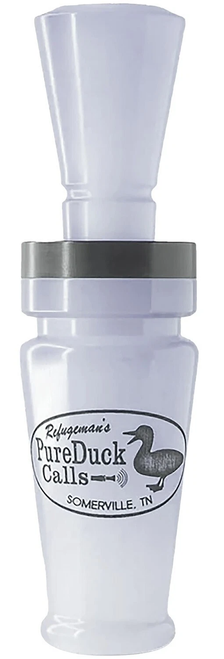 ROLLING THUNDER Rolling Thunder Game Calls CORE Series PureDuck2 J-Frame Double Reed Acrylic Duck Call - Frost RTGC-DC014-2-CF