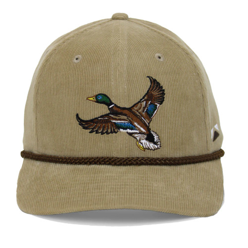 CORDUROY MALLARD DRAKE 6-PANEL PERFORMANCE CAP