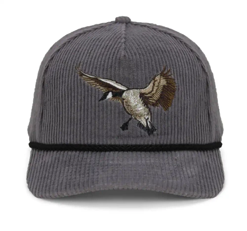 PARAMOUNT OUTDOORS CANADIAN GOOSE CORDUROY 5-PANEL ROPE CAP PMOUNT-PAO2442-J07