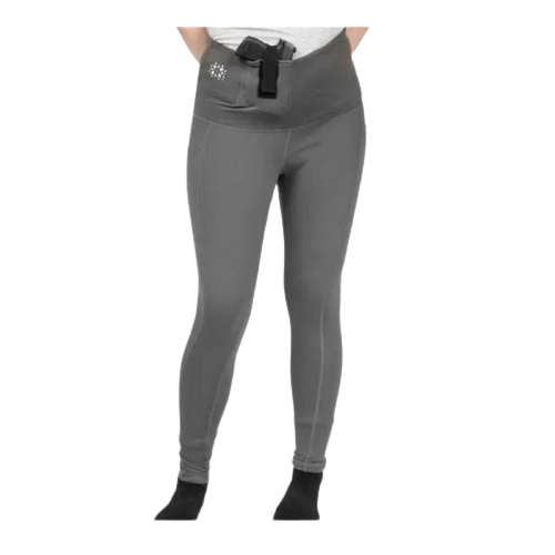 TACTICA ATHLETIC CONCEALED CARRY LEGGINGS XL GREY