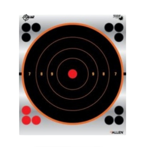 ALLEN ALLEN EZ AIM 9 INCH REFLECTIVE BULLSEYE TARGET, 6 PER PACK ALLEN-15232
