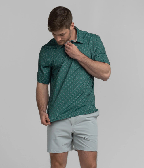 LOVE OF THE HUNT PRINTED POLO