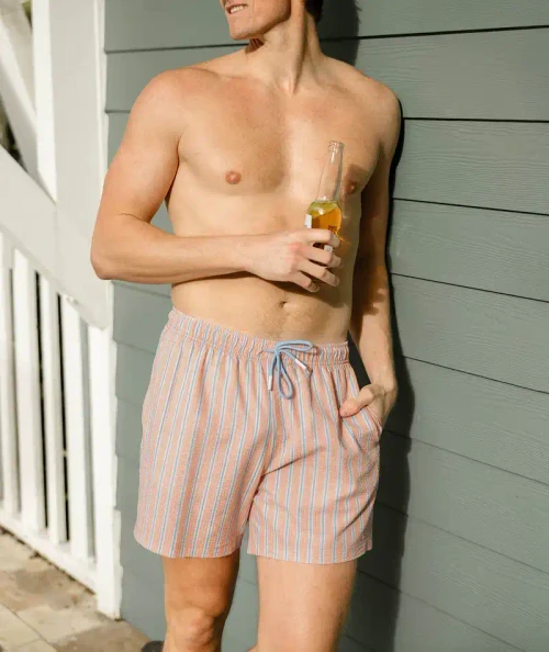 SOUTHERN SHIRT COMPANY BOARDWALK SEERSUCKER SWIM SHORTS BOARDWALK SEERSUCKER SWIM SHORTS