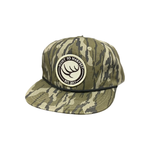 HUNT TO HARVEST CIRCLE WOVEN PATCH ROPE HAT MOBL H2H-CIRCLE-MOBL