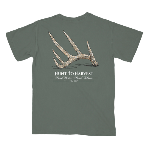 HUNT TO HARVEST SHED TEE SHED TEE