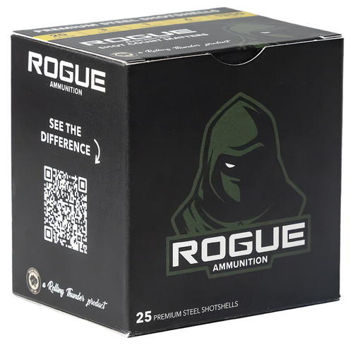 ROGUE 20GA AMMO 3IN 1OZ 4# 25RDS