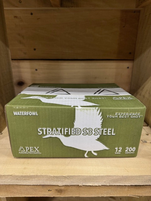 APEX STR 12GA AMMO 3IN 1 1/4OZ 2/4# 200RDS