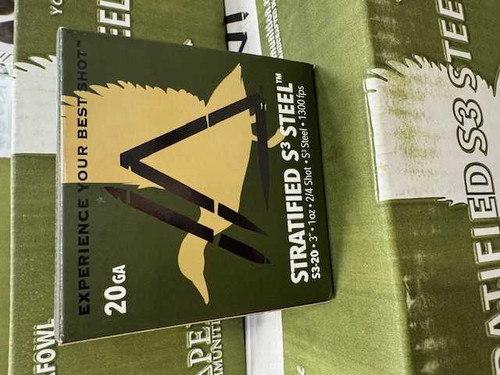 APEX AMMUNITION APEX STR 20GA AMMO 3IN 1OZ 2/4# 25RDS APEX-STR20