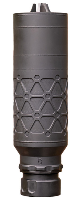 Rugged Suppressors Axial Suppressor 7.62mm 1.98" Black Stainless Steel 5/8x24 - AXL762