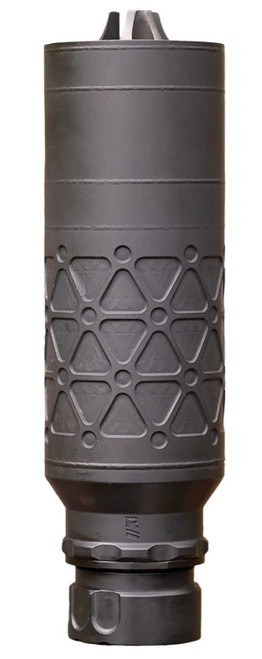 RUGGED DESIGN Rugged Suppressors Axial Suppressor 7.62mm 1.98" Black Stainless Steel 5/8x24 - AXL762 RUGG-AXL762