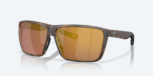 Costa Rincon Matte Tortoise Frame Gold Mirror 580G Lens